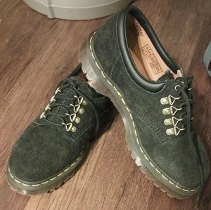 Black suede doc martins